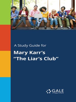 cover image of A Study Guide for Mary Karr's "The Liar's Club"